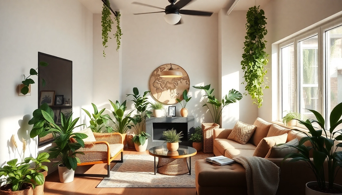 Enhance your space with ideas from lubiedom.pl, showcasing a cozy living room adorned with plants.