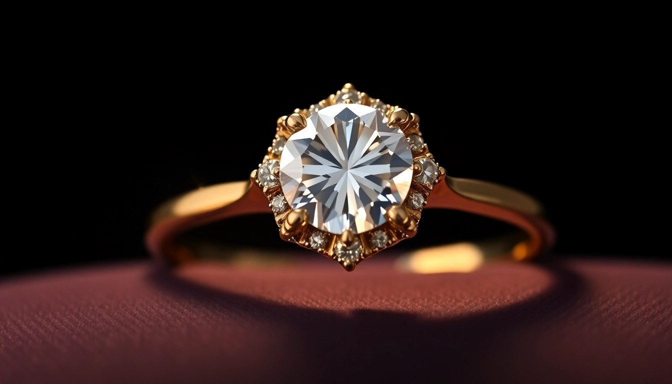 Admire this exquisite 2 Carat Engagement Rings featuring a brilliant cut diamond in a halo setting, designed to dazzle.