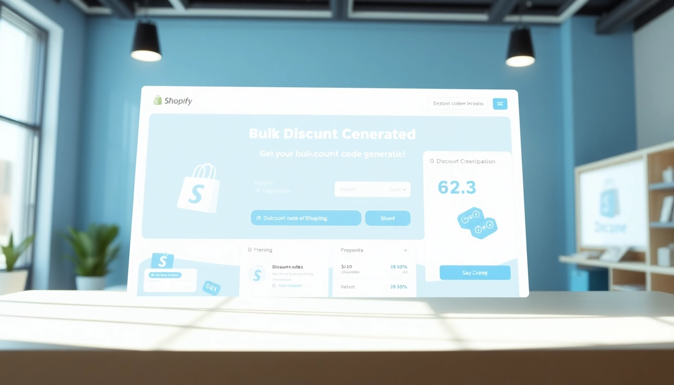 Shopify bulk discount code generator app interface showcasing ease of creating unique discount codes.