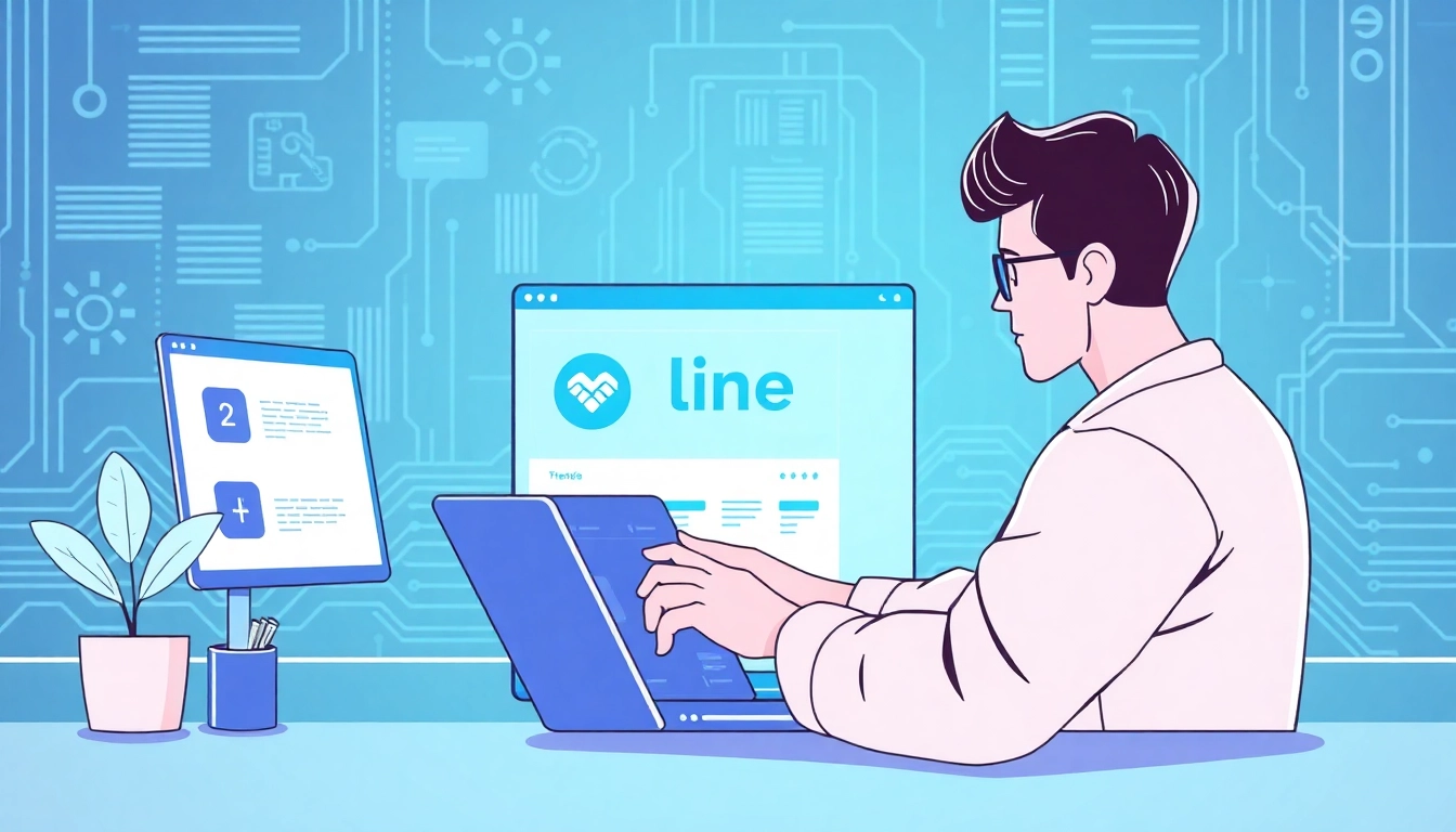 Download the line电脑版下载 software on your laptop for seamless messaging and communication.