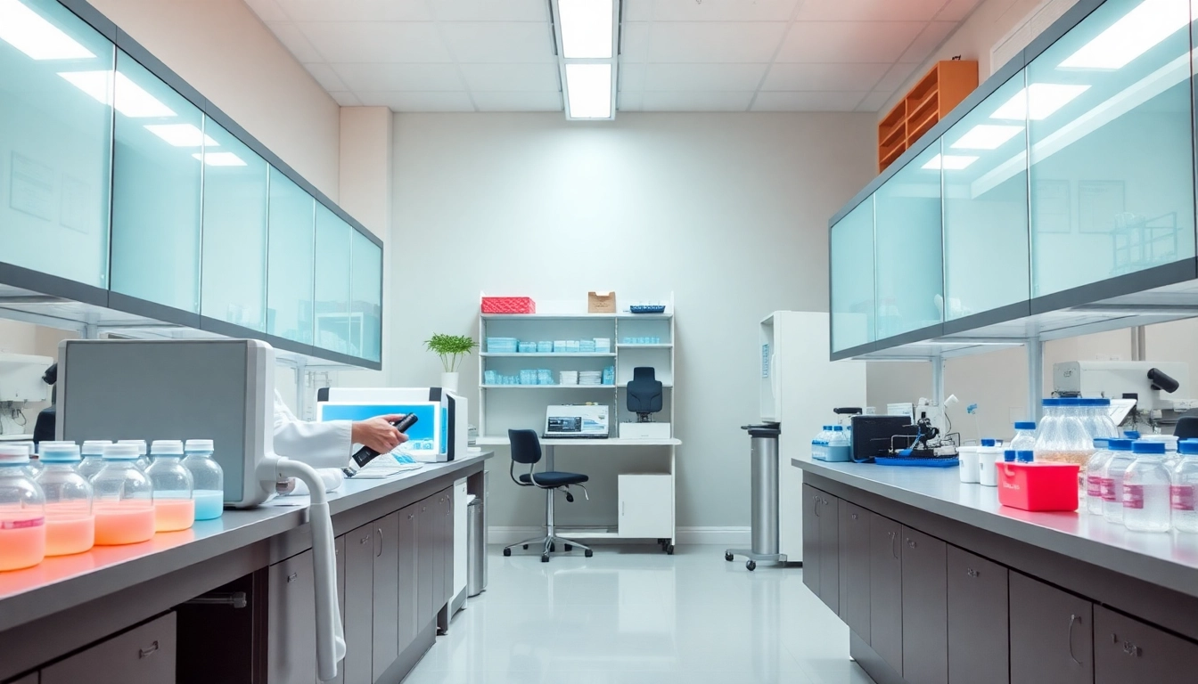 Check out the all check features of TeSR™ media in a lab setting, showcasing researchers engaged with stem cell cultures.