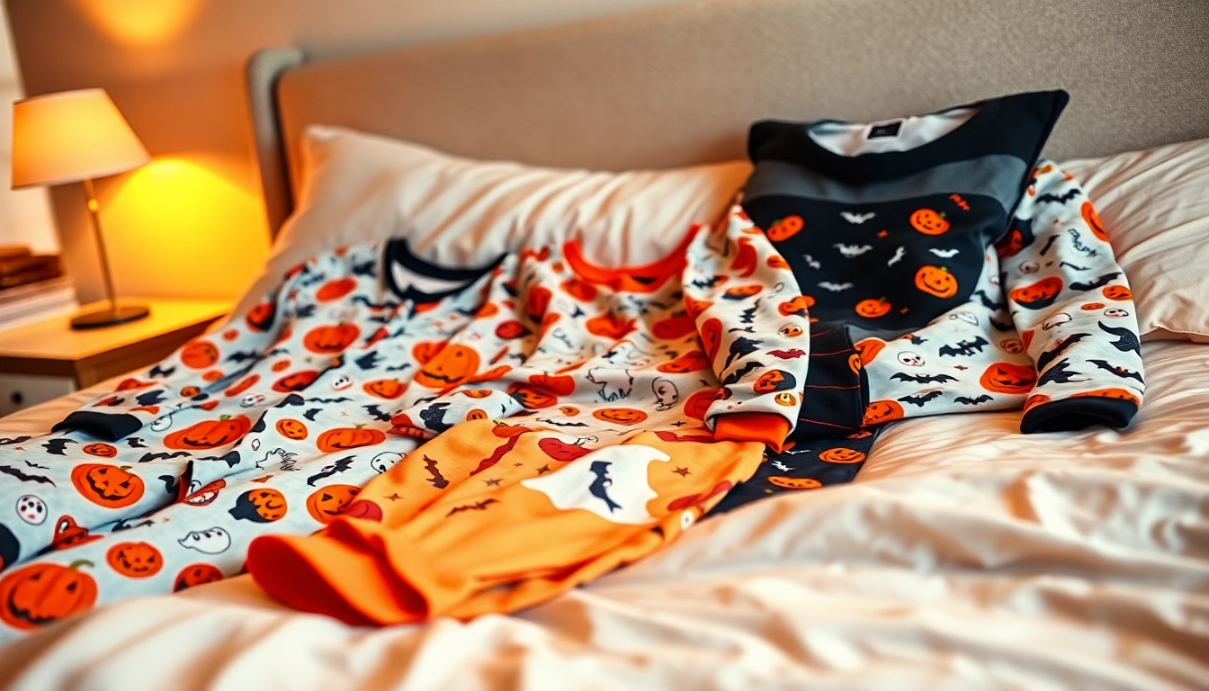 Charming Halloween PJ Styles to Celebrate the Spooky Season