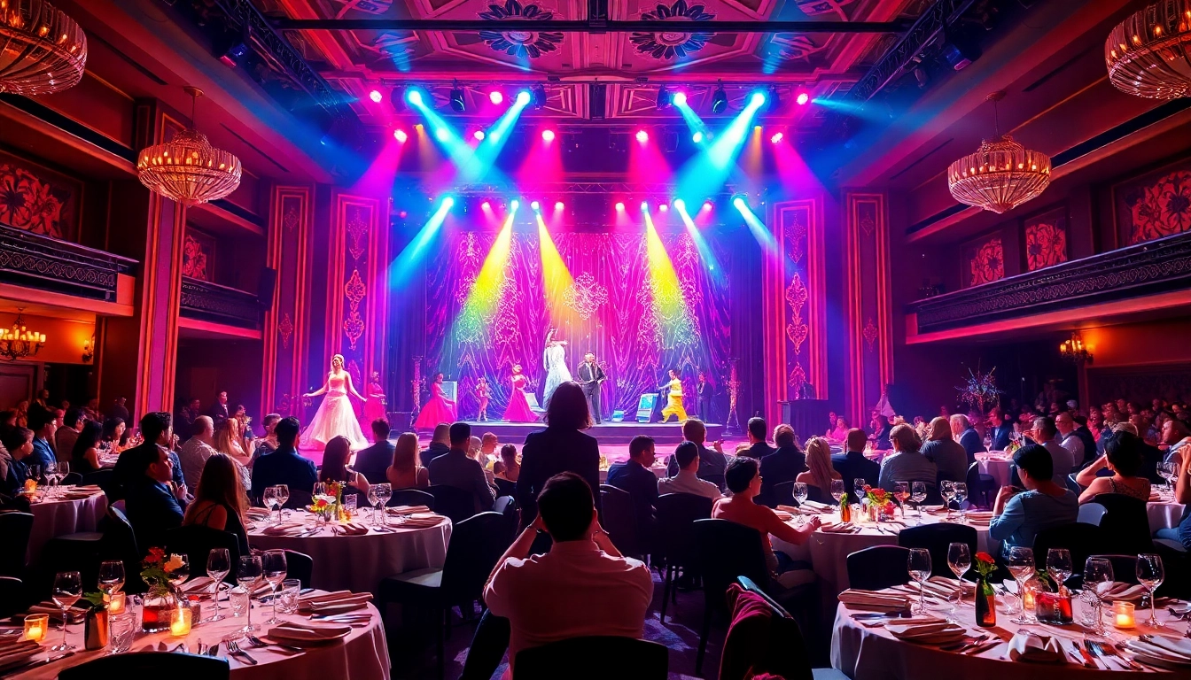 Experience the best dinner show in las vegas with vibrant performances and an elegant atmosphere.